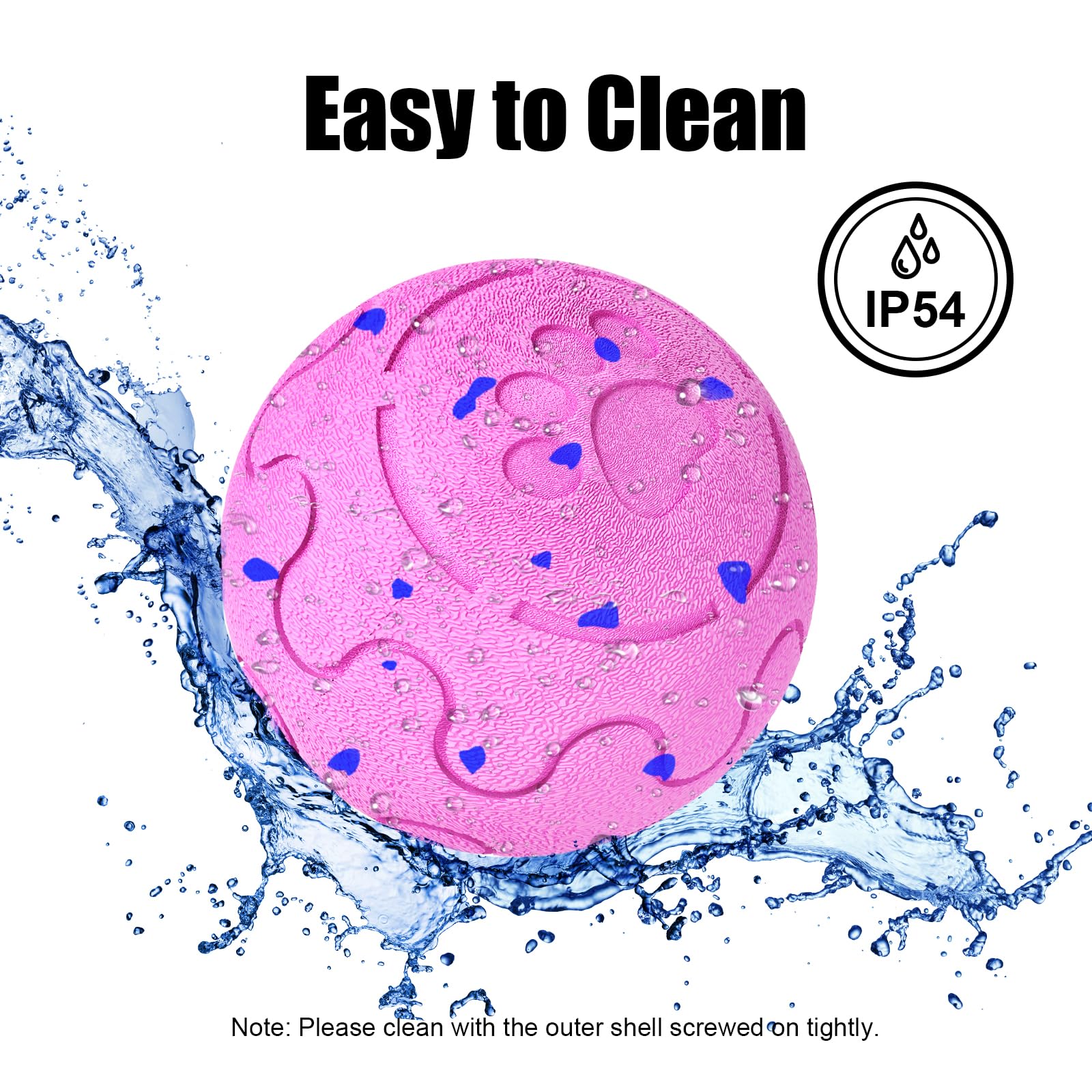 Shapana Interactive Dog Ball auto-sleep feature saves battery during pauses.