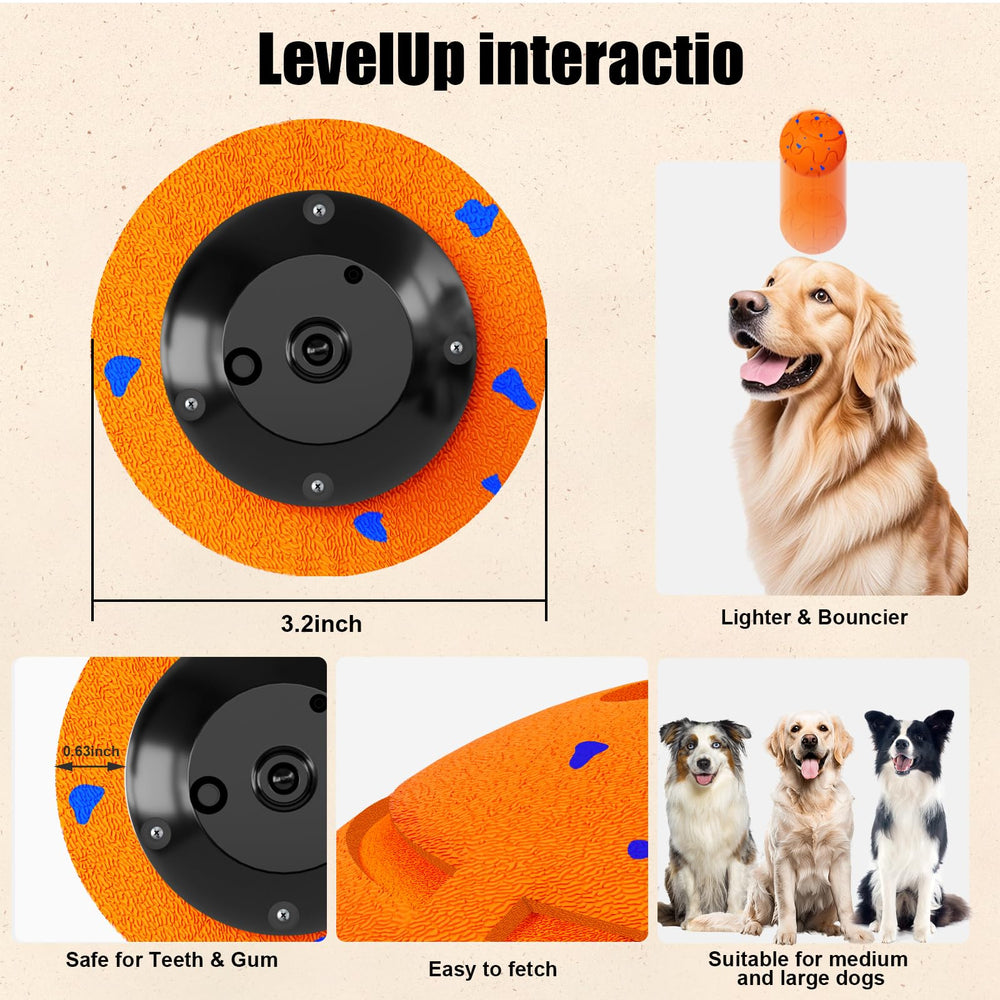 Shapana Interactive Dog Ball durable-e-tpu close-up underscores chew-resistant, safe materials.