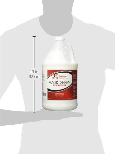 Shapley's Magic Sheen Polish on horse coat delivers a bright, polished finish