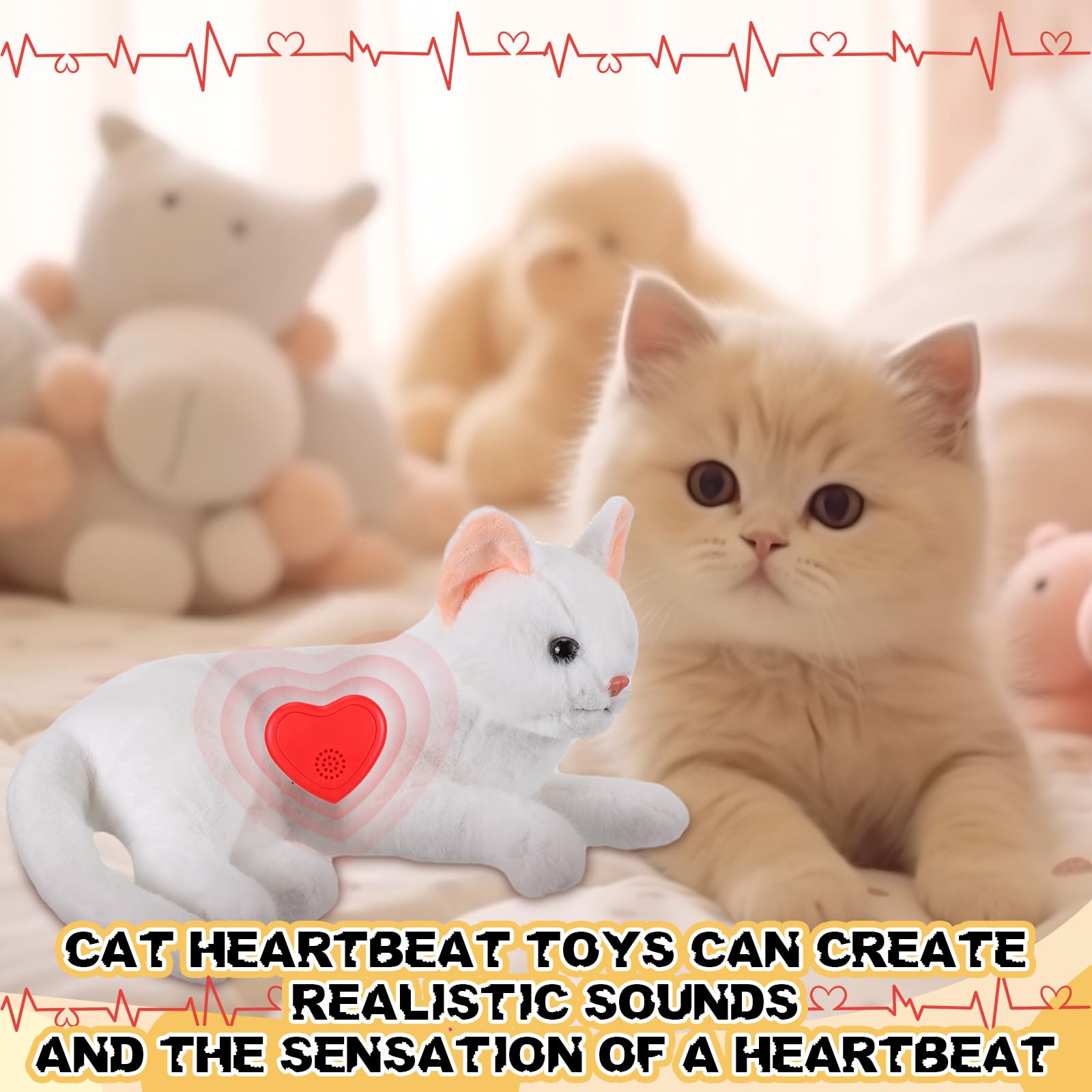 Shappy heartbeat doll uses a battery-operated design with simple on/off.