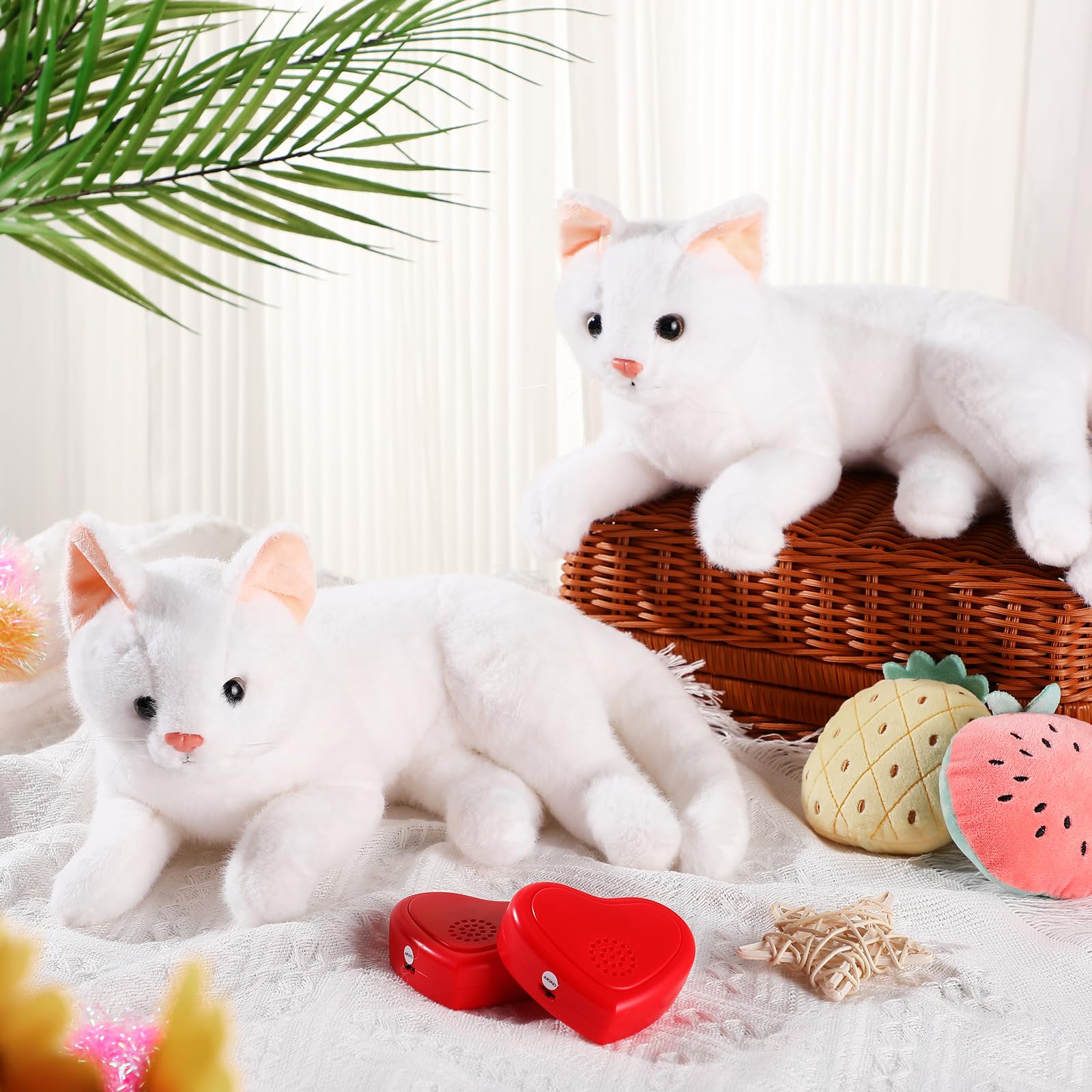 Shappy plush cuddle session helps pets relax and settle.