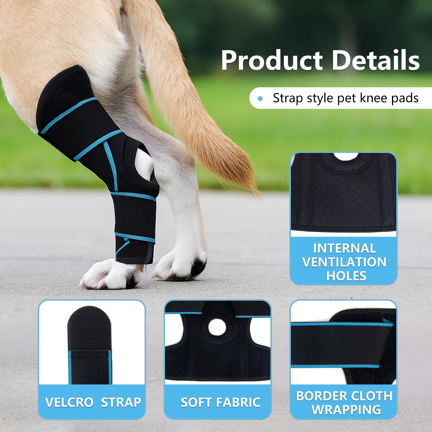 SHARKBEEPOWER open-patella design enables natural movement during rehabilitation.