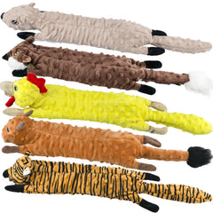 SHARLOVY dog squeaky toy crinkle sounds for mental engagement during play.