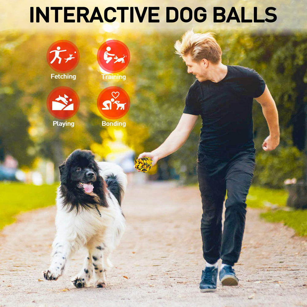 SHARLOVY big dog toy—multi-strand knots resist tearing during play.