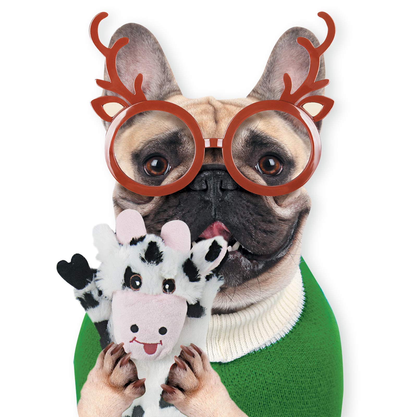 SHARLOVY squeaky-crinkle toys create multi-sensory engagement during training or boredom relief.