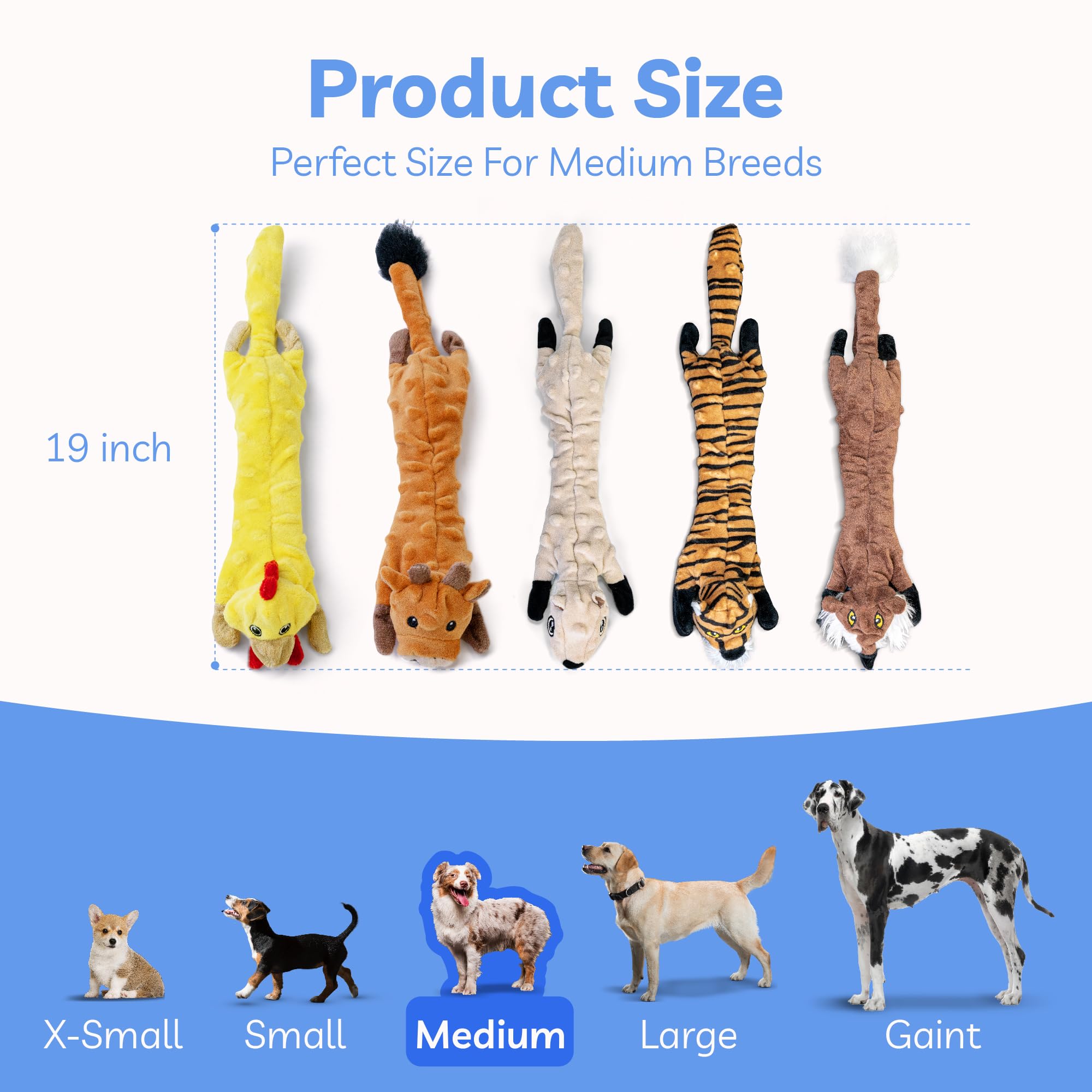 SHARLOVY gift-ready dog toy set for holidays and birthdays