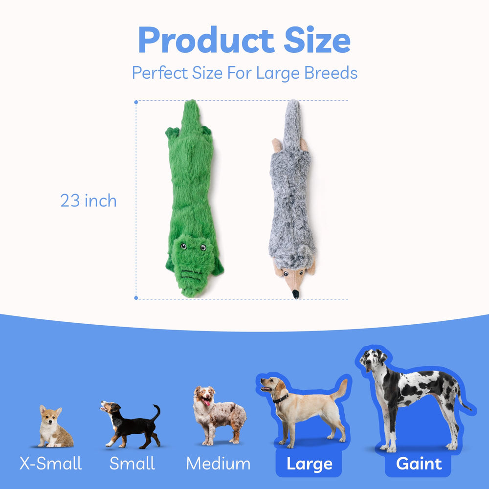 SHARLOVY interactive tug-toy for fetch, bite, and bonding