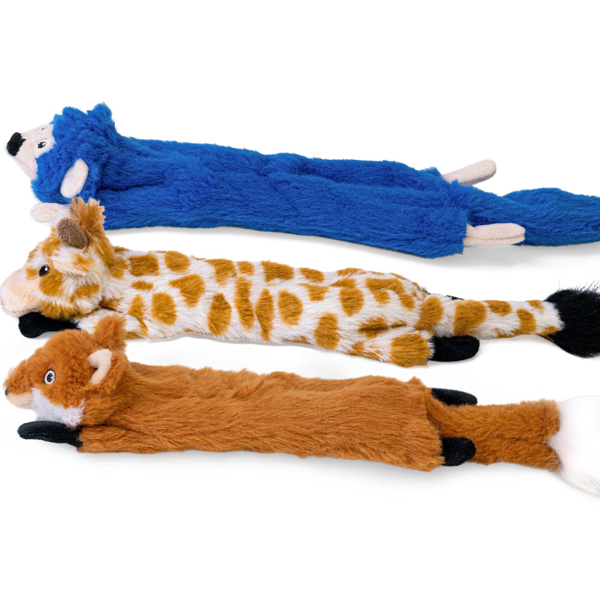 Sharlovy no-stuffing dog toys 3-pack for mess-free play and safe chewing.