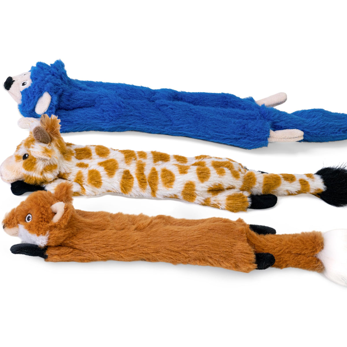 Sharlovy no-stuffing dog toys 3-pack for mess-free play and safe chewing.