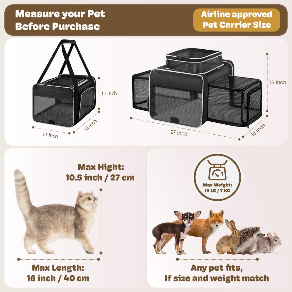 Sharlovy privacy curtains silent travel calms pet in busy environments