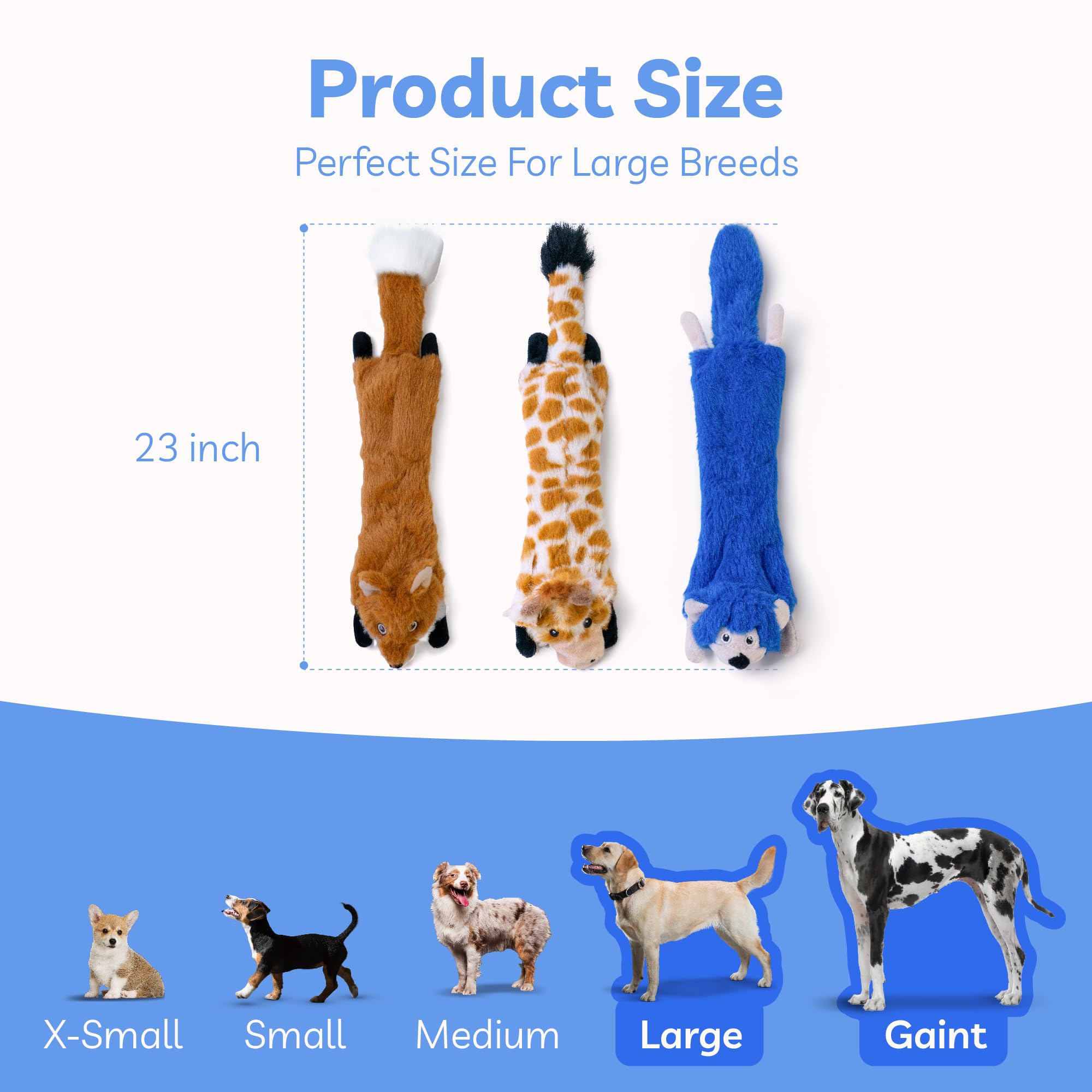 Sharlovy soft-teething dog toy soothes gums while entertaining solo downtime.