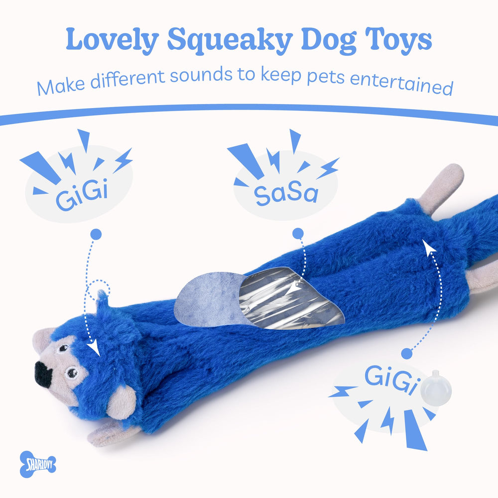 SHARLOVY soft plush teething toy for gentle gum massage and safe chewing.