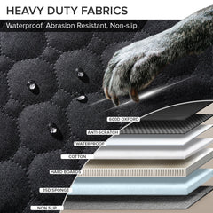 SHARLOVY XL waterproof Oxford fabric protecting the truck interior.