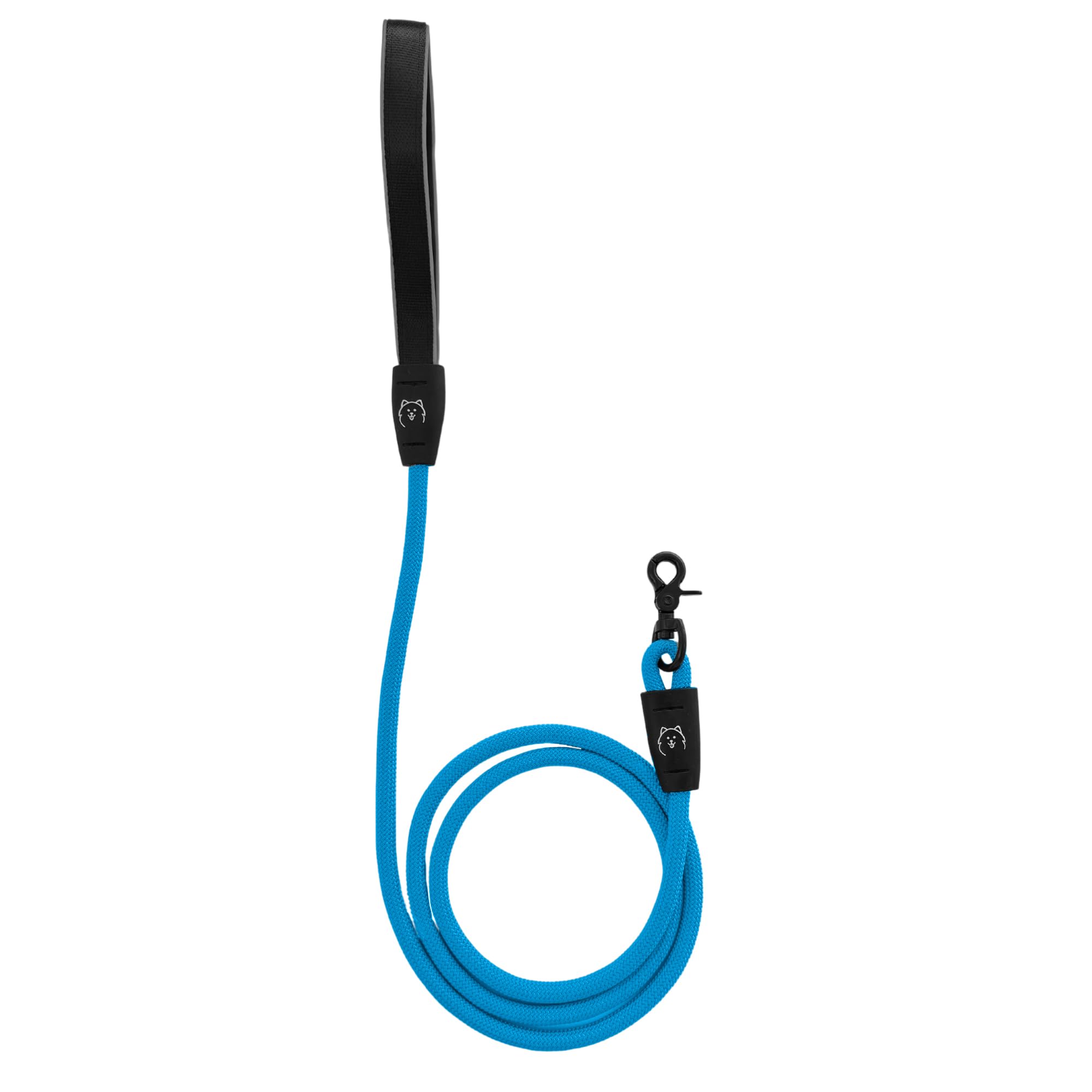 ShawnCo Basecamp rope dog leash Oceanic Blue 6ft for daily walks and reliable control