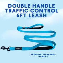 ShawnCo Dream Walk Leash soft neoprene handle provides comfortable grip during long strolls