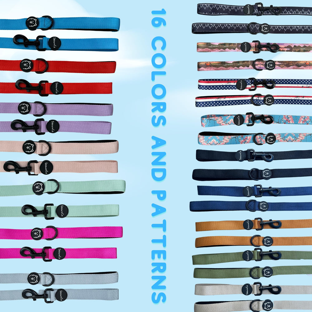 ShawnCo Dream Walk Leash two-handles design offers flexible control during crowded adventures