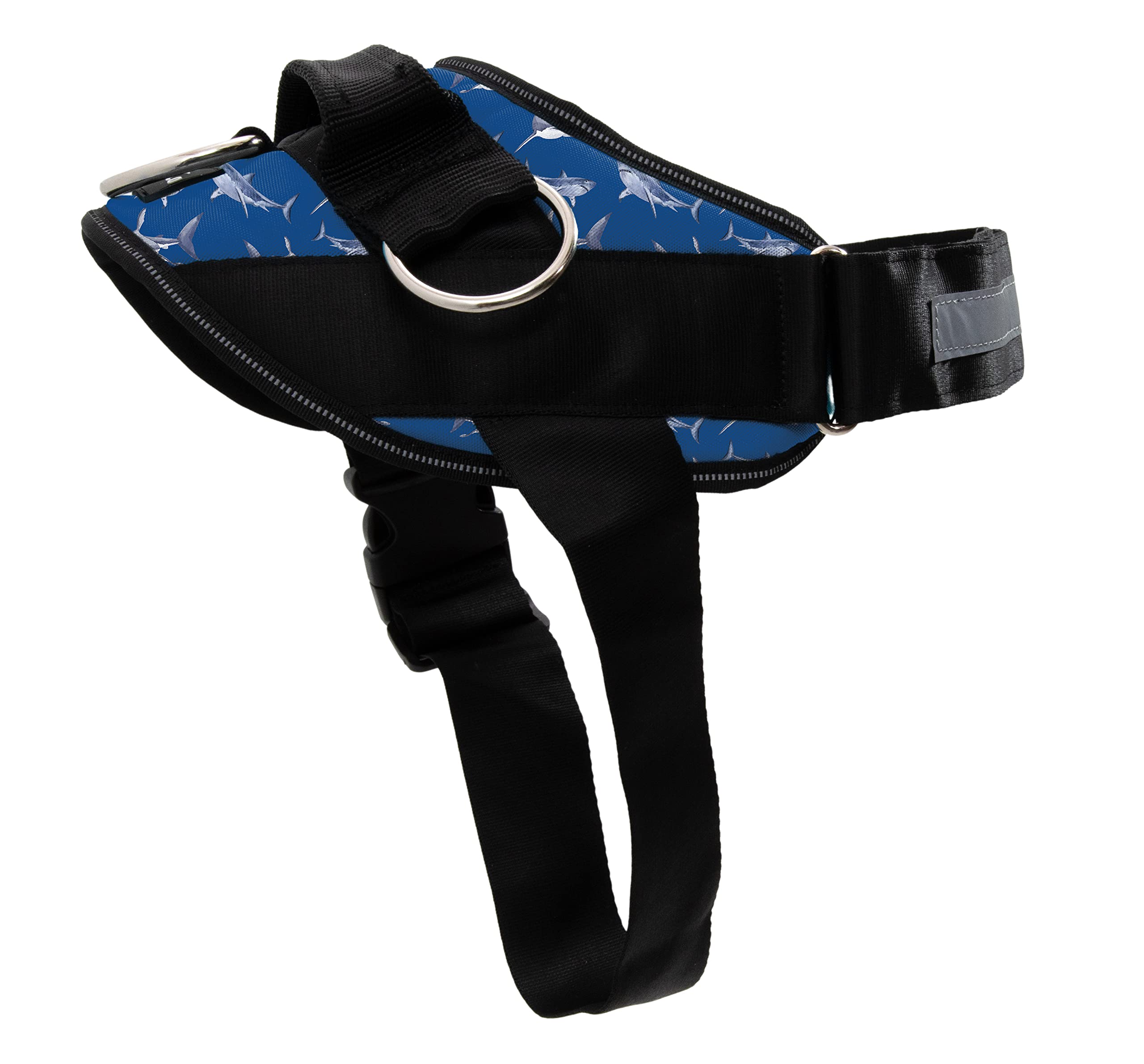 ShawnCo Essential Dog Harness with three rings offers versatile leash control for easier walks.