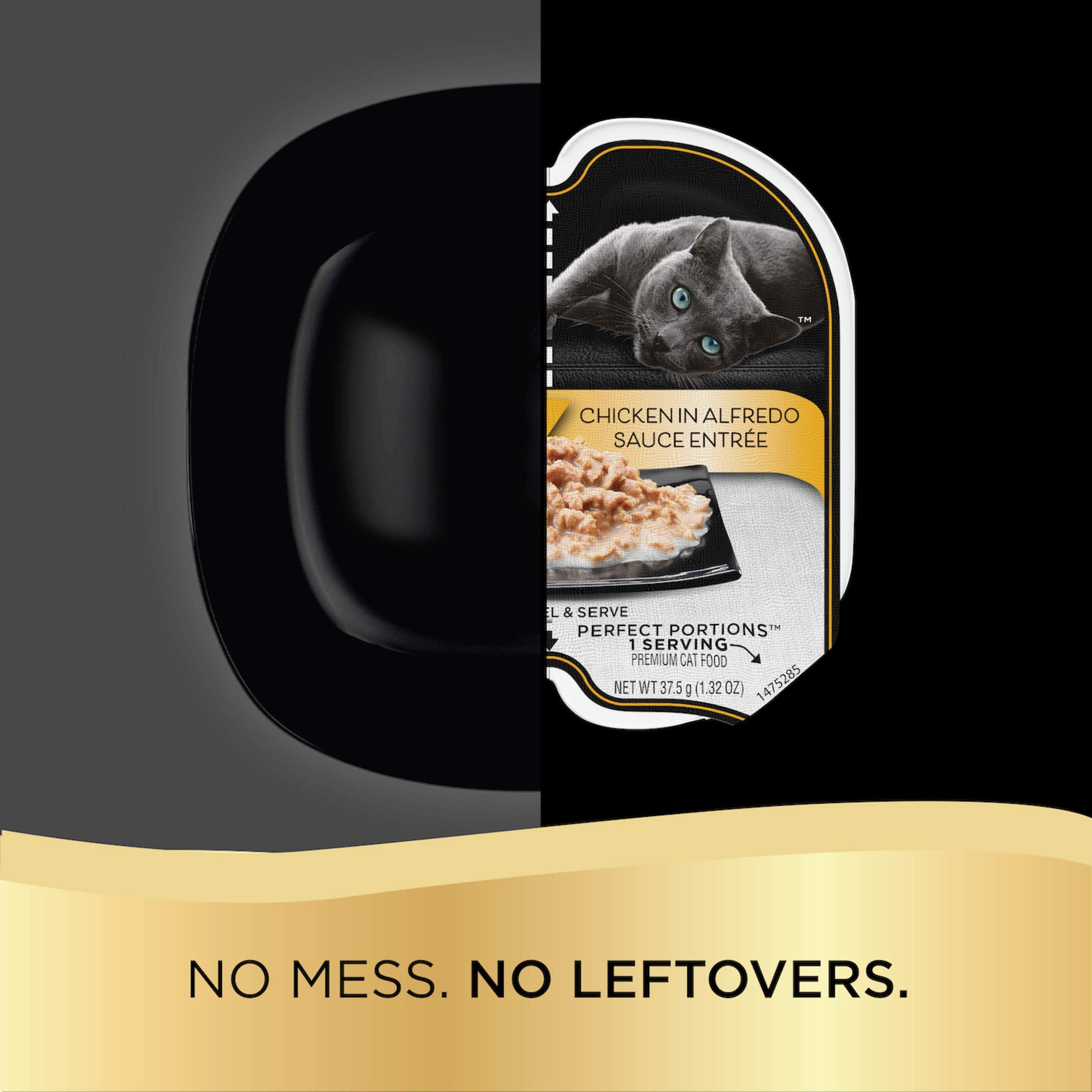 Sheba Perfect Portions Bistro packaging highlights freshness and storage convenience