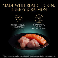 Sheba Perfect Portions Pate Salmon tray—sustainably sourced protein and aroma.