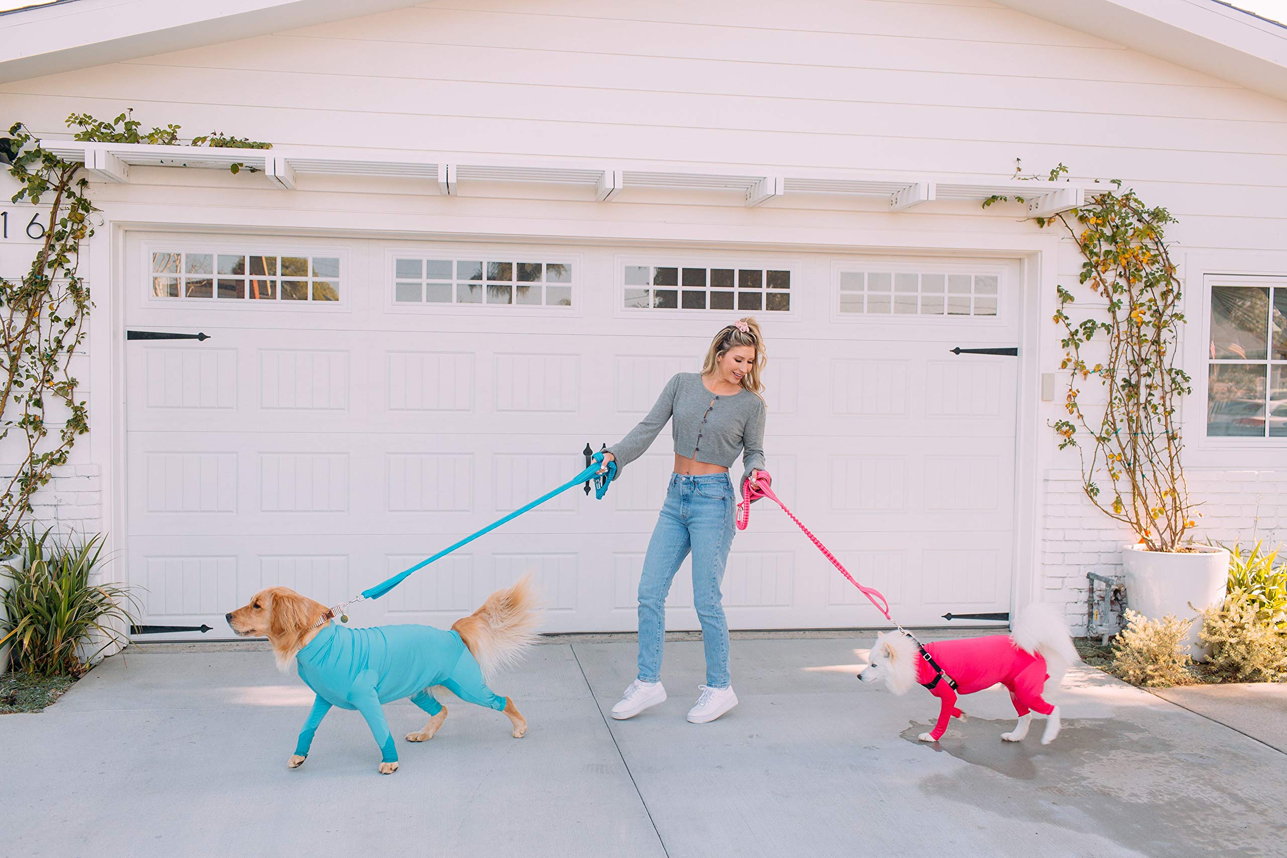Shed Defender reflective stitching boosts visibility during nighttime or dusk walks.