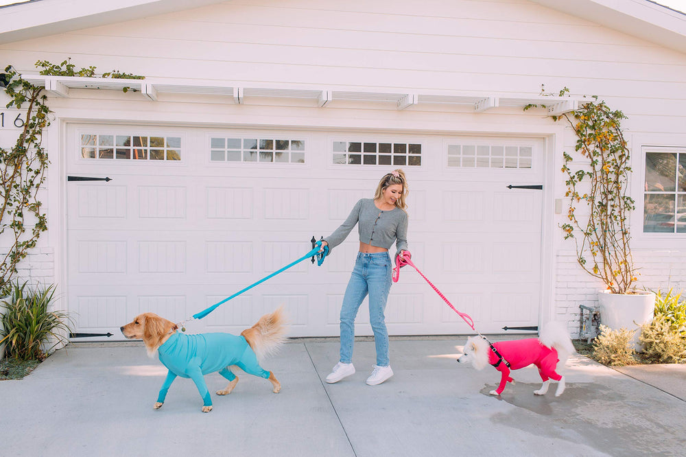 Shed Defender reflective stitching boosts visibility during nighttime or dusk walks.