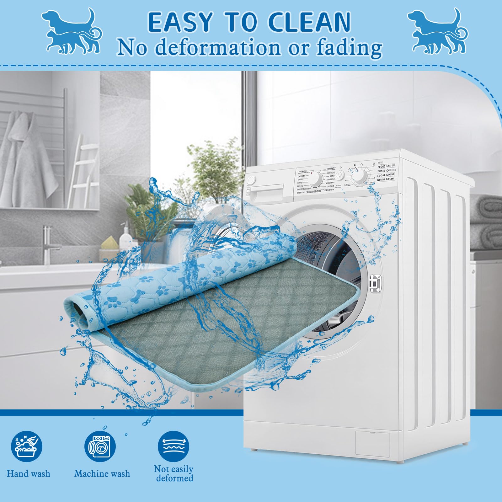 SHEJIZE Soft surface supports joints while pets rest during hot days.