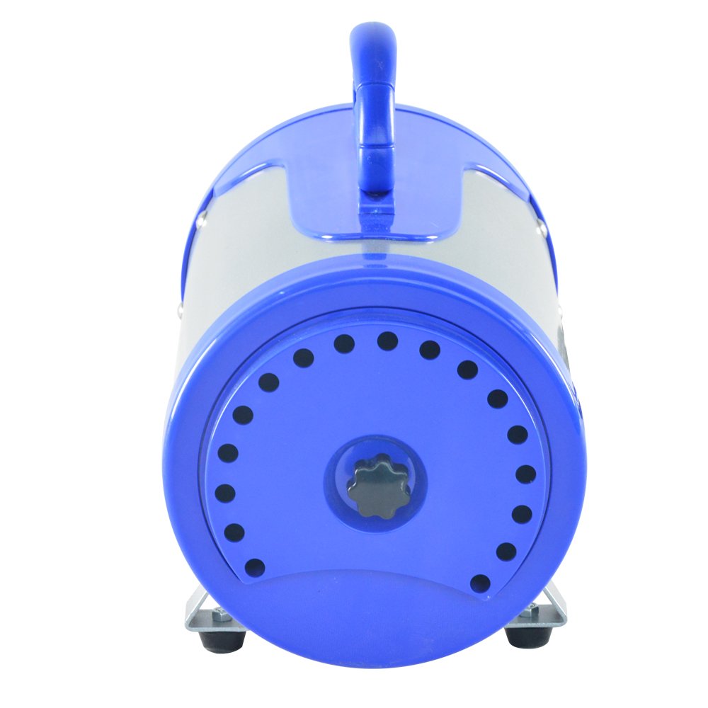 SHELANDY Groomer Partner dryer controls close-up highlighting temperature settings