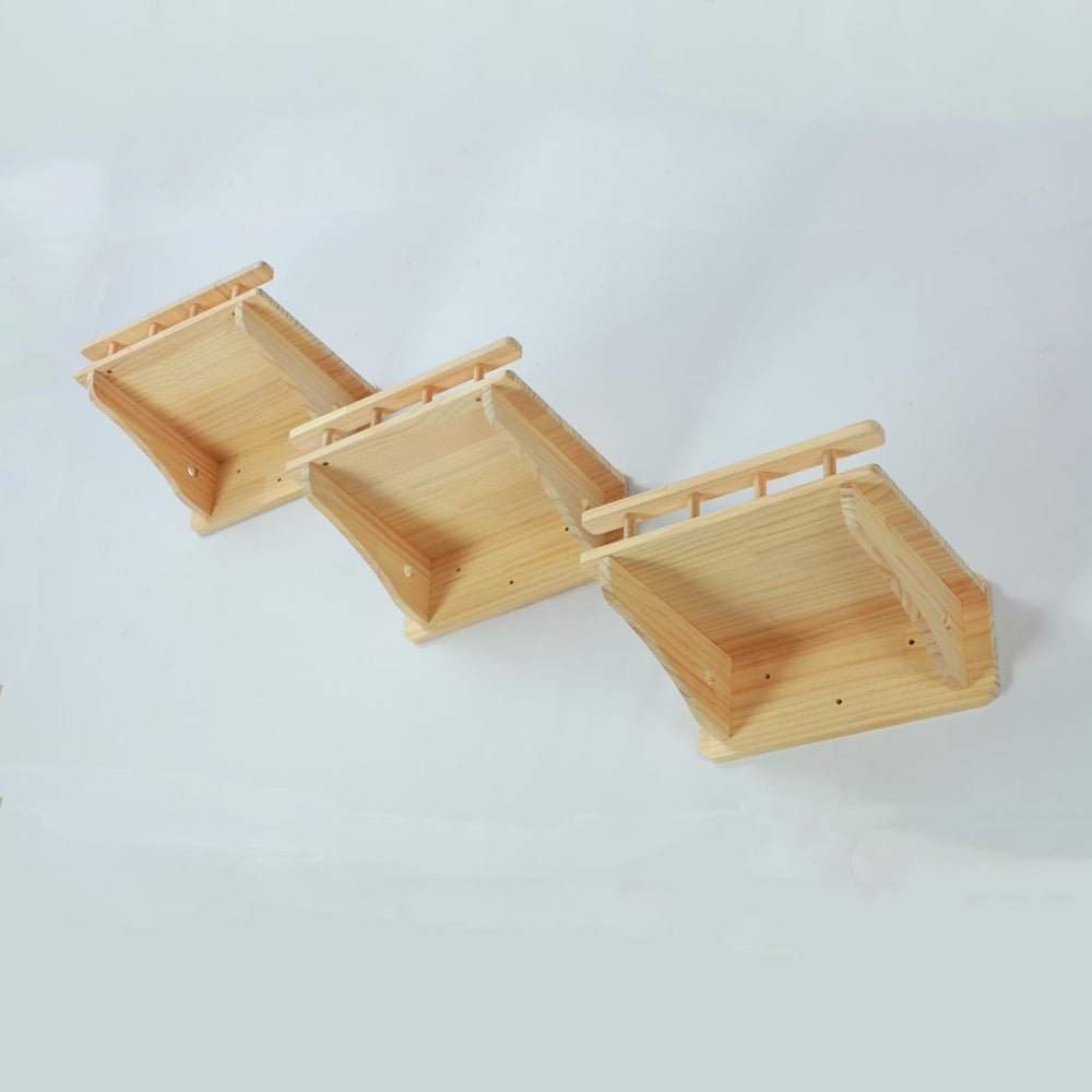 SHENGOCASE 3-pack balconies connect into a long, expansive walkway.