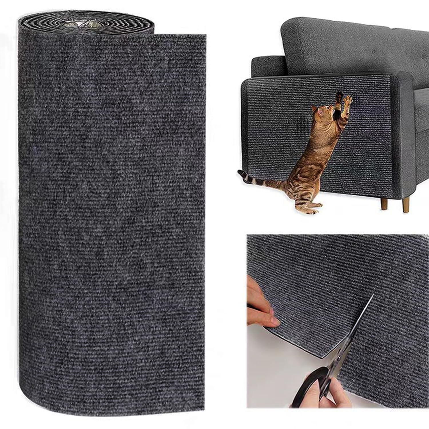 SHENGOCASE carpet mat pad 157.5x15.8 full-length protects furniture and reduces scratches