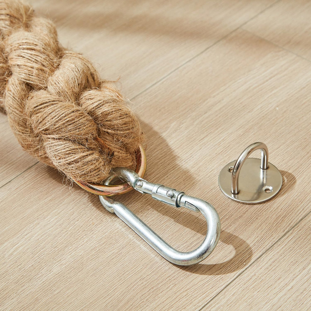 SHENGOCASE natural jute rope odor fades quickly when aired in a ventilated space.