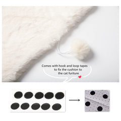 SHENGOCASE cat-dog bed cushion in carrier shows portable comfort for travel.