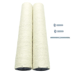 SHENGOCASE replacement post 17.7-inch with natural sisal for durable scratching