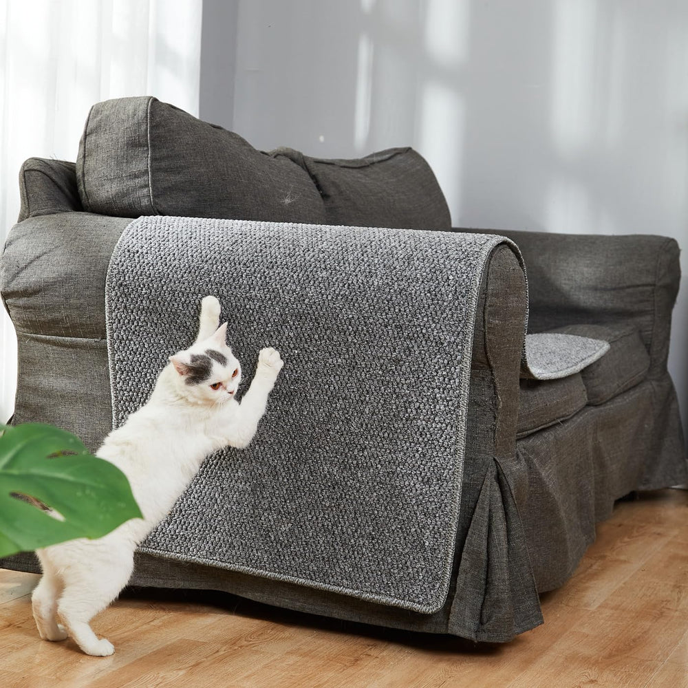 SHENGOCASE couch protector on sofa in grey to shield upholstery