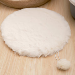 SHENGOCASE faux rabbit fur texture closeup shows ultra-soft feel for cuddling.