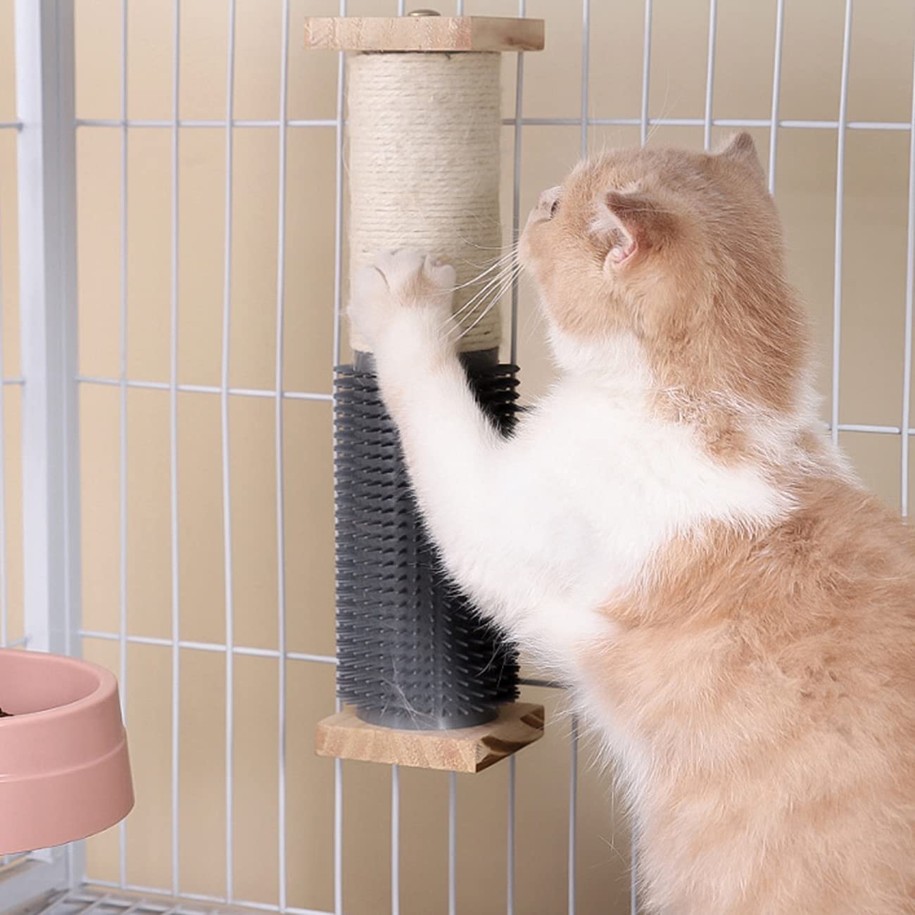 SHENGOCASE post installed in cage demonstrates easy mounting.