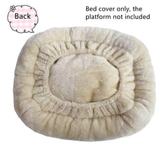 SHENGOCASE cushion bed cover relaxes after vacuum packaging and restores shape.