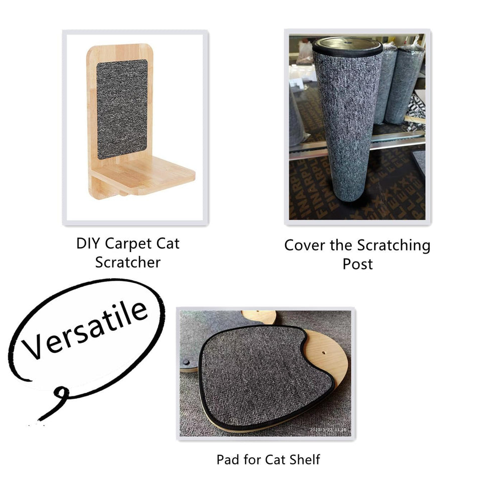 SHENGOCASE mat is removable with zero residue on furniture.