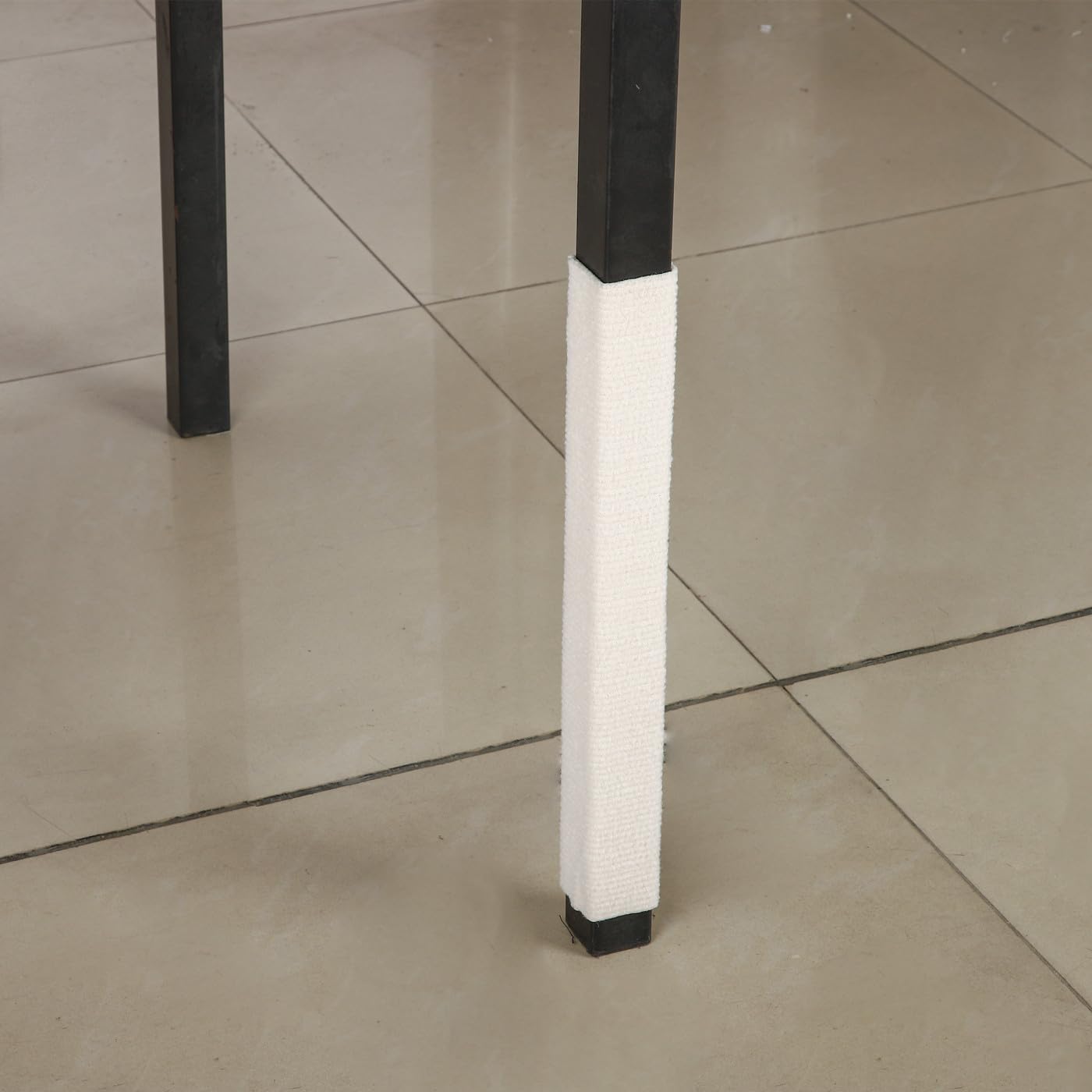 SHENGOCASE mat pad adheres to wood surfaces for quick furniture protection.