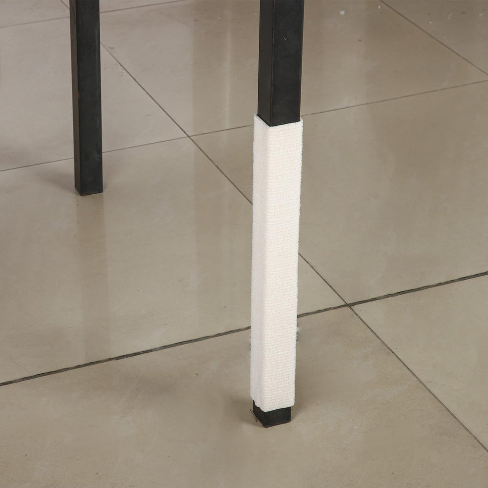 SHENGOCASE mat pad adheres to wood surfaces for quick furniture protection.