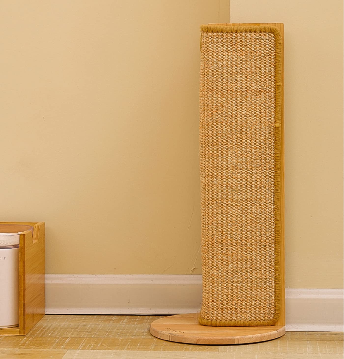 SHENGOCASE replaceable sisal pad demonstrates easy surface refresh