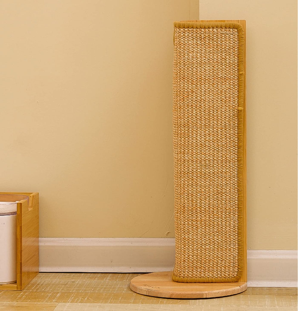 SHENGOCASE replaceable sisal pad demonstrates easy surface refresh