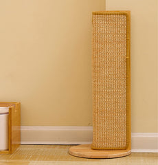 SHENGOCASE replaceable sisal pad demonstrates easy surface refresh