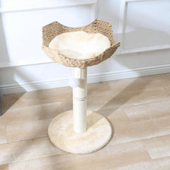 SHENGOCASE sisal rope scratch post closeup—claw relief without furniture damage.