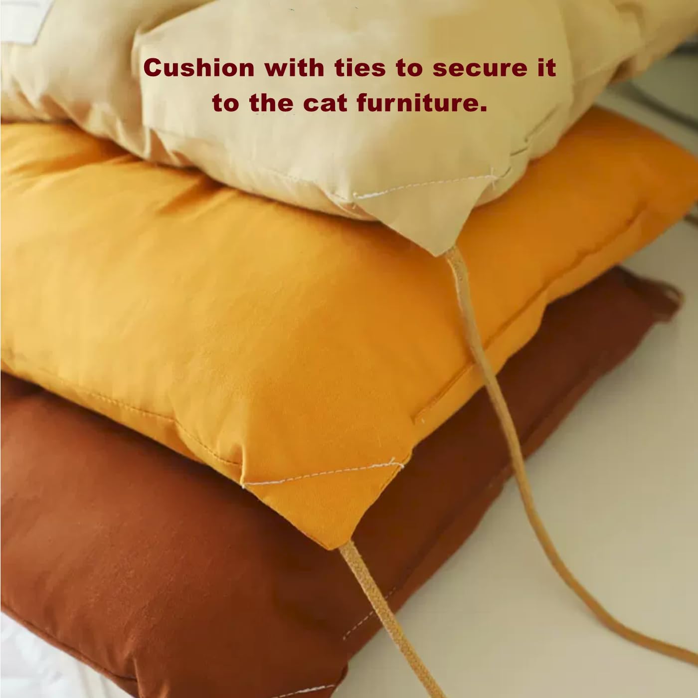 SHENGOCASE cushion machine-washable for easy cleanup after playful sessions