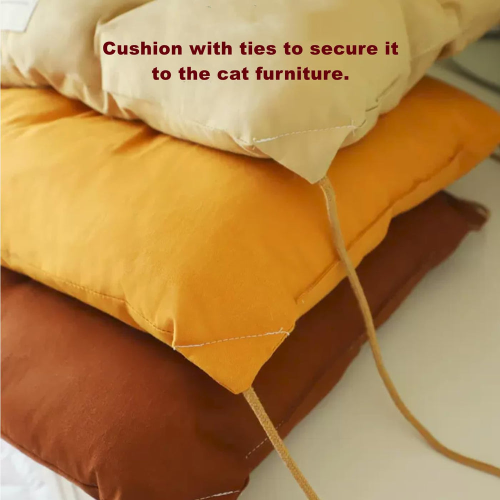 SHENGOCASE cushion machine-washable for easy cleanup after playful sessions