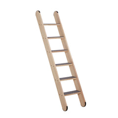 SHENGOCASE solid wood wall-leaning cat ladder assembly setup for stable installation.