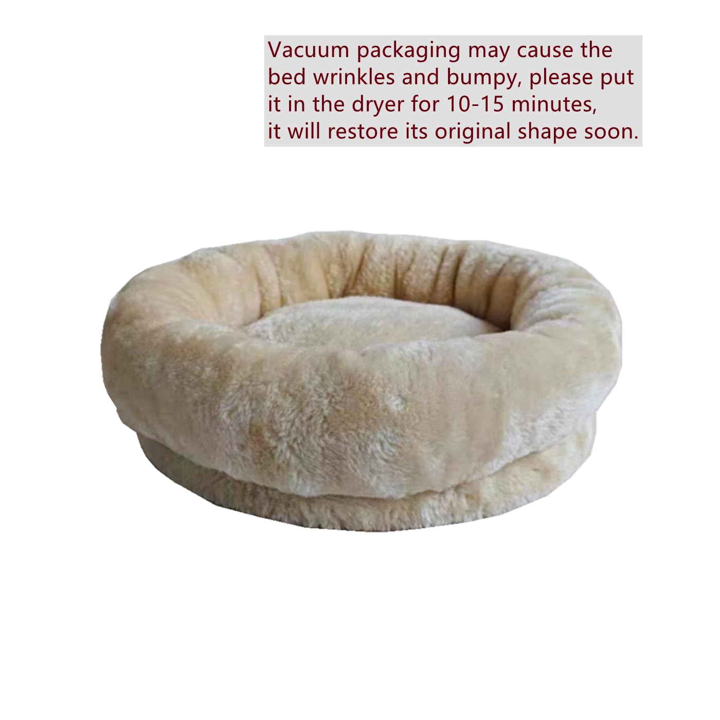 SHENGOCASE velboa fabric cushion emphasizes soft lounging comfort.