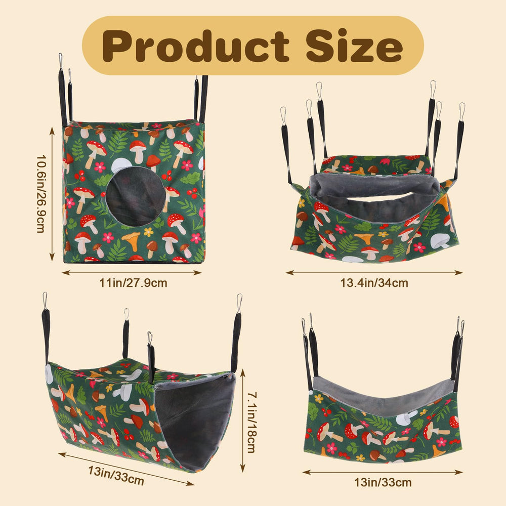 SHENLIU ferret hammock hanging setup providing soft elevated perch