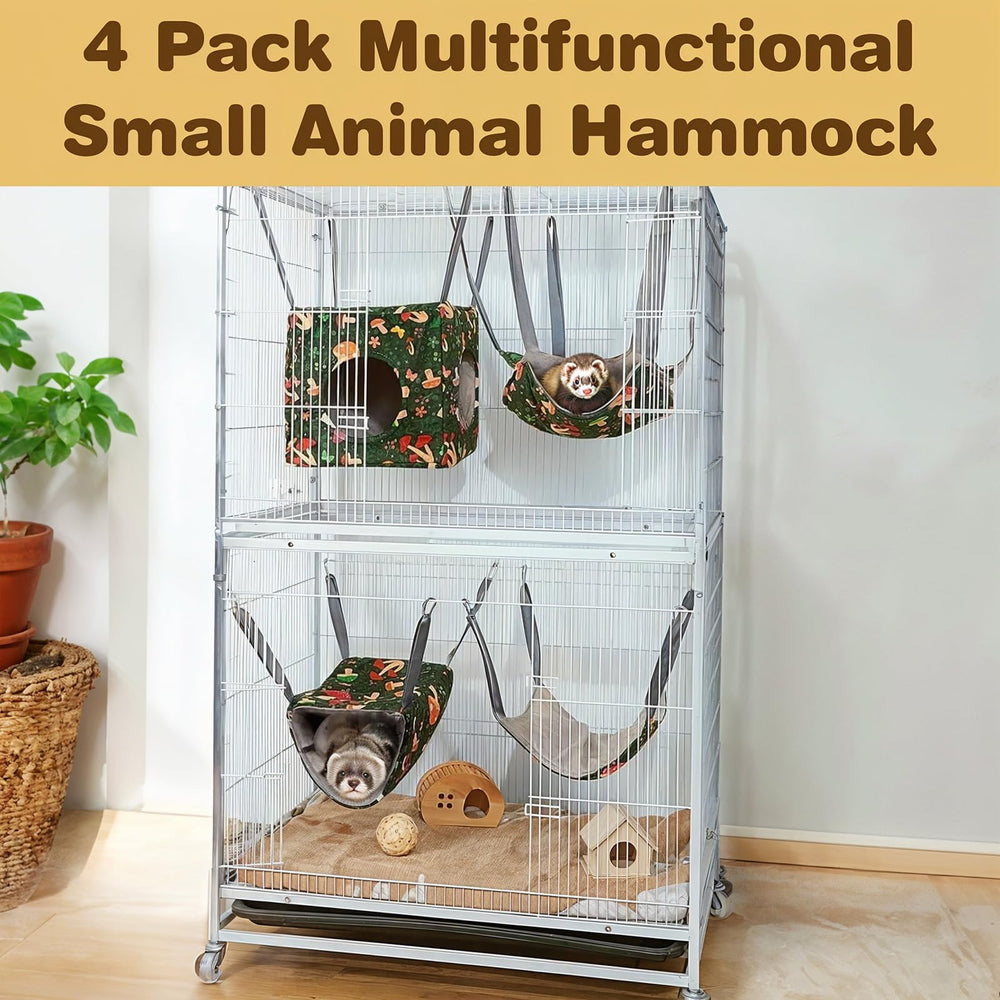 SHENLIU ferret hammock tunnel rope shows sturdy support for playtime