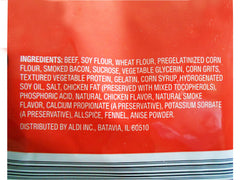Shep Heart to Tail beef sticks texture detail supports satisfying chew.
